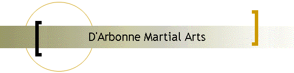 D'Arbonne Martial Arts